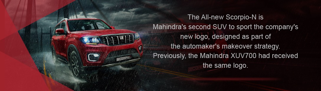 The All-new Scorpio-N is Mahindra's second SUV to sport the company's new logo, designed as part of the automaker's makeover strategy. Previously, the Mahindra XUV700 had received the same logo.
