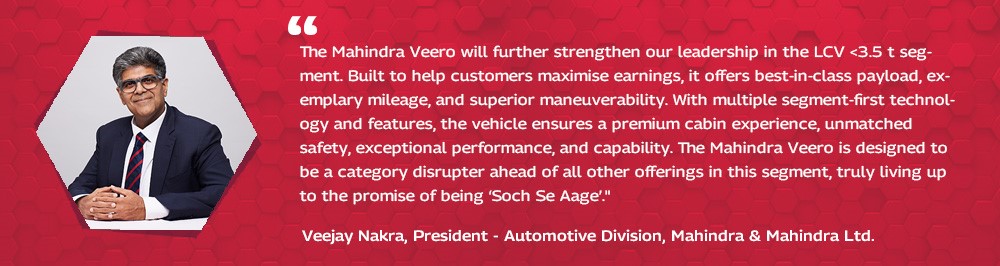 Veejay Nakra, President - Automotive Division, Mahindra & Mahindra Ltd.