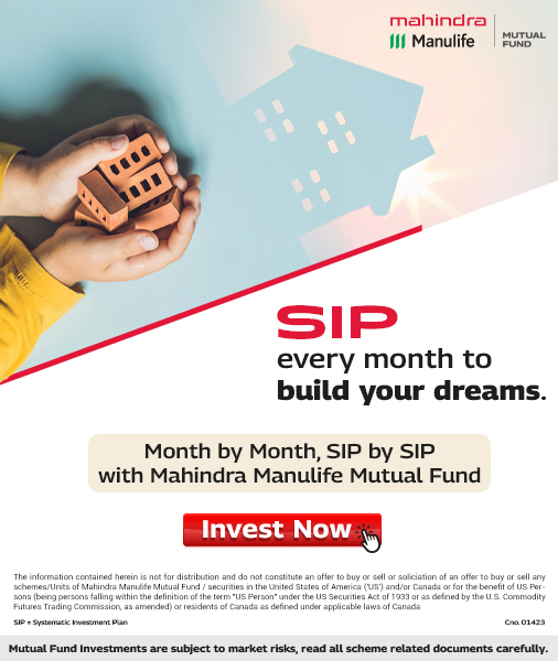 SIP every month with Mahindra Manulife Mutual Fund to build your dreams
